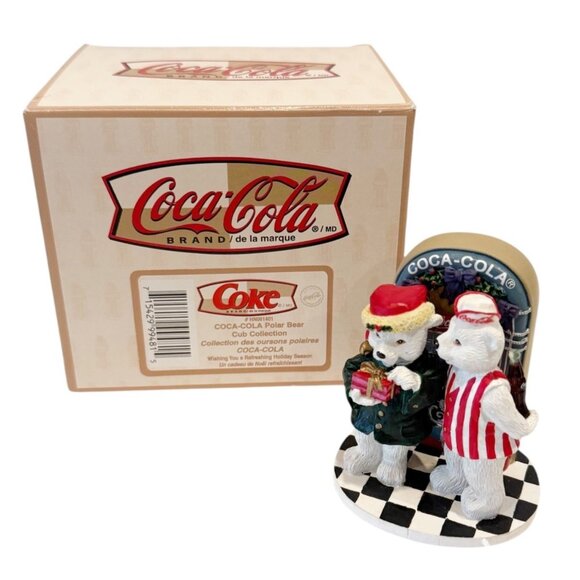 Coca-Cola Polar Bear Cubs Collection "Wishing You a Refreshing Holiday Season" - Picture 8 of 8